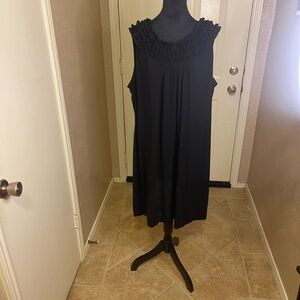 Elegant Black Sleeveless Dress